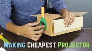 Making Simple Real Projector at Home -Very Cheap | Crazy XYZ