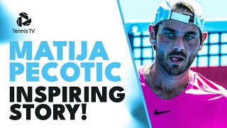 From Real Estate To The ATP Tour! Matija Pecotic's Inspiring Story | Delray Beach 2023 Highlights