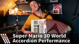 Super Mario 3D World Theme Song - Accordion Performance