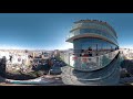 vr360 5k sky rise hotel balcony suite vegas strip view cosmopolitan las vegas