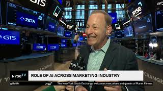 David Steinberg, Co founder and CEO of Zeta Global Joins Live on NYSE TV