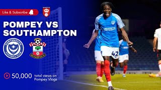 PORTSMOUTH VS SOUTHAMPTON |5-2| SCENES AS POMPEY PROGRESS AND A MOMENT TO REMEMBER FOR KOBY MOTTOH