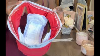 How to prevent leaks on your period! Heavy Bleeding 🩸 or over night protection #periodhacks