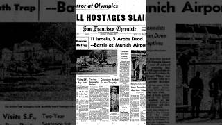 Munich Massacre 1972 Olympic Games #shorts #munich #massacre #olympicgames #1972 #blackseptember