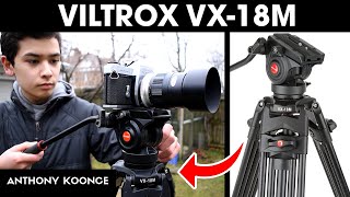 Best Video Tripod Under $150? Viltrox VX-18M Unboxing \u0026 Review