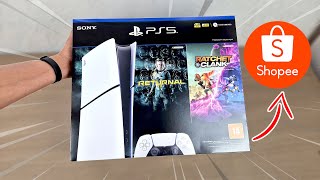 COMPREI UM PS5 SLIM BARATO NA SHOPEE, GOLPE?!