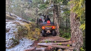 Sunday Funday ATV Trail Ride on Mahoney - Part 1