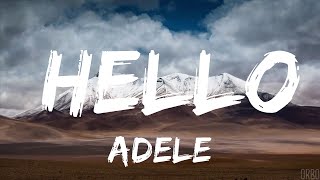 Adele - Hello (Lyrics)  | 25mins Best Music