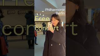 필하모니 무료인데 다들 가주라 🥺 #berlin #philharmonic #free #concert #livinginberlin #dayinmylife