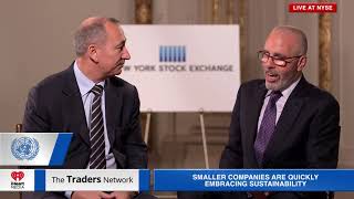 Mark Makepeace, CEO of FTSE Russell was Interviewed on The Traders Network at the SSE Event