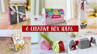 6 Creative Box Ideas | DIY Box Ideas | DIY Box Compilation @VENTUNOART