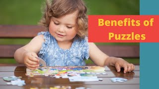 Benefit of puzzle for child development