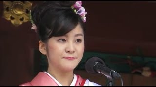 【鎌倉まつり2014】ミス鎌倉　林美桜（みおう）さん