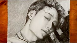 바비 손그림 그리기 - Drawing iKON​ BOBBY