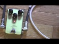 Piedmont Electronics ALUMINUM FALCON AFIII overdrive demo with MJT Strat