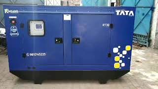 Rishabh | Tata Silent Diesel generator Pre Commissioning Guidelines