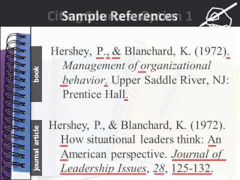 Using APA style for references and citations Using APA style for references and citations