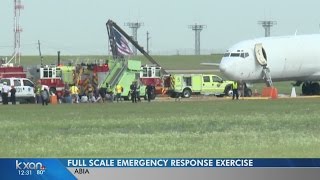 First responders at ABIA for full scale emergency response exercise