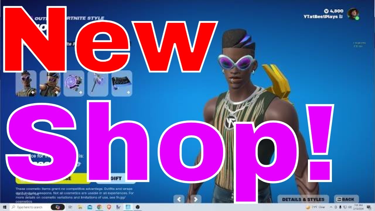 Fortnite Item Shop New [February 10, 2024] (New Item Shop Fortnite ...