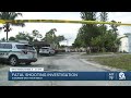 Suspect in custody, 1 dead at mobile home park near West Palm Beach