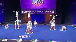 South Fayette High School Cheerleaders - NHSCC Nationals Semi-Final Rd. 2 - ESPN Disney World 2023