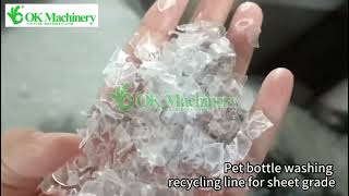 500kgh PET Bottle Washing Recycling line