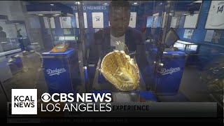 Inside a Dodgers Fan Experience exhibit in Tokyo