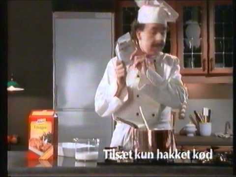 Knorr Lasagne Reklame Fra 1990erne - YouTube