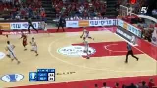 Hapoel Jerusalem vs BC Neptūnas 74:59 2015-16 Highlights