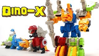 【食玩】恐竜合体ロボットキング/韓国土産のダイノエックス/Dino-Xっぽい奴【フックトイ/チープトイ】