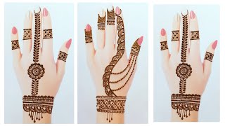 Top 2 Very Easy Simple Mehndi Design | Simple Arabic Mehndi Design | Mehandi Ka Design | Mehndi