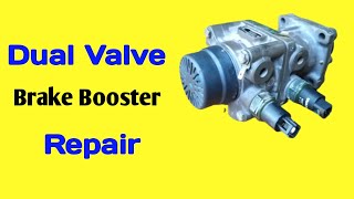 Dual Valve Brake Booster Repair | वैबको 6/8 कीट फिटिंग | Hindi