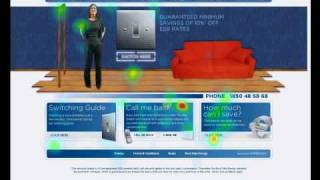 Eye-tracking Heat Map Movie