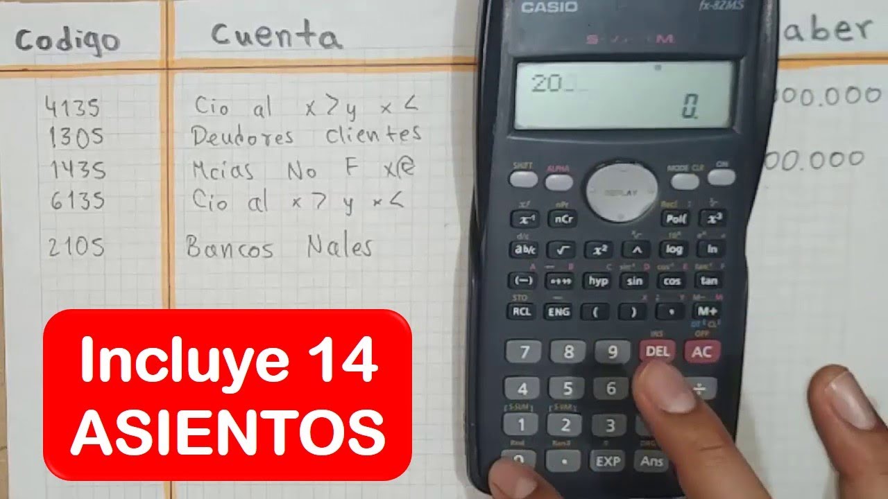 Taller De Contabilidad Básica → REGISTROS CONTABLES BÁSICOS (Ejercicios ...