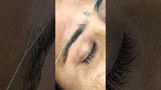 Easy way Right eyebrows threading #tipsandtricks #fullthreading method💯 #trendingnewvideo