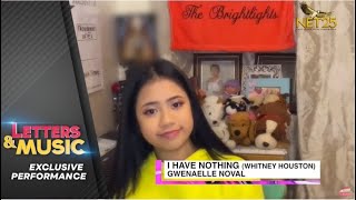 Gwenaelle Noval - I Have Nothing I Whitney Houston I (NET25 Letters and Music Online)