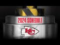 Chiefs 2024 Schedule Release | Hydraulic Press | Kansas City Chiefs