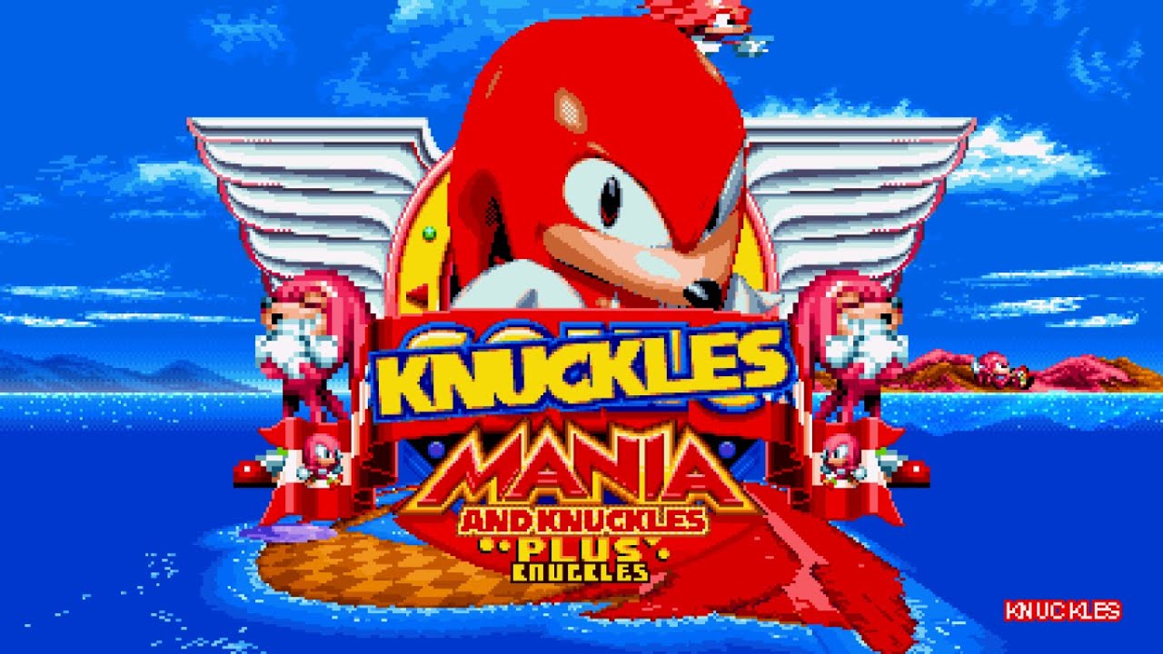 Knuckles Sonic Mania Fivestarvsera