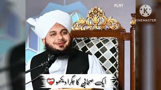 Huzoor  ﷺ Aur Ek Sahabi Ka Waqia By Peer Ajmal Raza Qadri 2024 #shortbayan