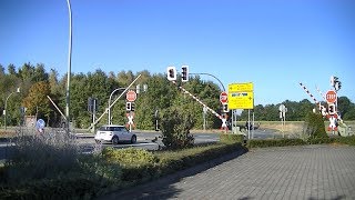 Spoorwegovergang Beelen (D) // Railroad crossing // Bahnübergang