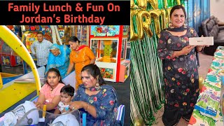 ਅੱਜ ਸਾਰੇ ਪਰਿਵਾਰ ਨਾਲ Lunch ਕੀਤਾ | ਬੱਚਿਆਂ ਨੇ ਵੀ Fun ਕੀਤਾ | Punjabi Family Vlog | Punjabi Vlogger |