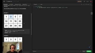 Search a 2D Matrix | # 74 Leetcode | Python3