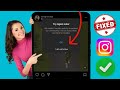 HOW TO FIX Try Again Later on Problem Instagram | Instagram try again later error 100% Solved