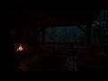 Fall Into Sleep Instantly (NO ADS)😴⛈️Heavy Rain,Thunderstorm & Campfire Sounds by Lakeside in Forest