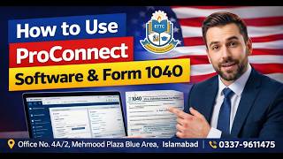 ProConnect Software Tutorial | US Tax Return (Form 1040) #USATaxation#Form1040