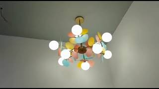 Modern Led Chandeliers Colourful Branch Chandelier