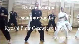 Okinawan Kempo seminar Warsaw 2012