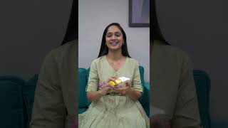 Get Glowing Skin with Mamaearth Daily Glow Face Serum || #shorts || Tejaswini Gowda