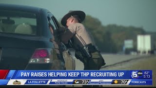 Pay raises helping keep THP recruiting up