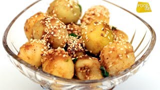 Potato Recipe | Potato Salad Recipe | Tamarind Chutney | Sesame Seed | Tamarind Potato Sesame Salad